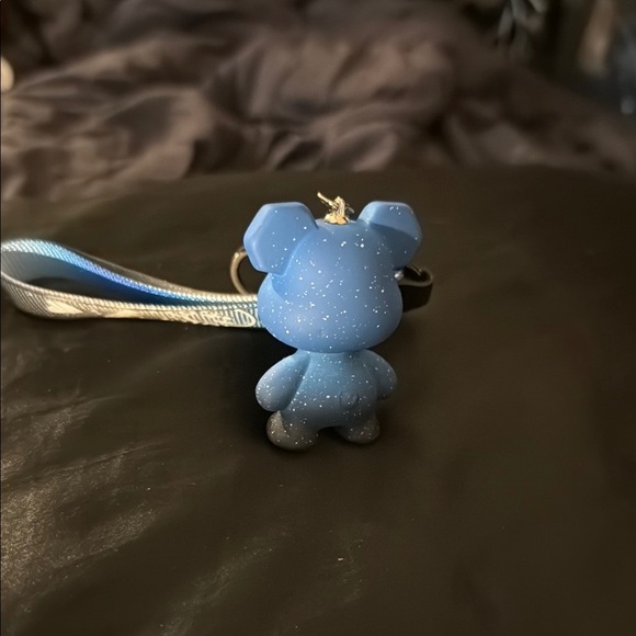 Blue Bear Keychain with Strap - Picture 2 of 3
